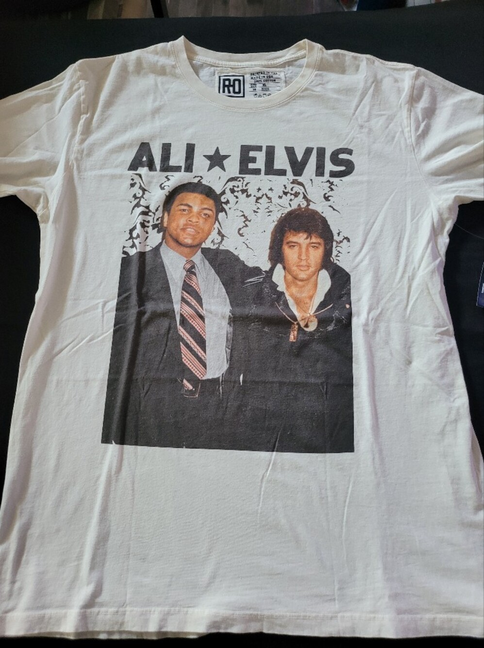 Roots of Fight- Ali/Elvis Tee NWT